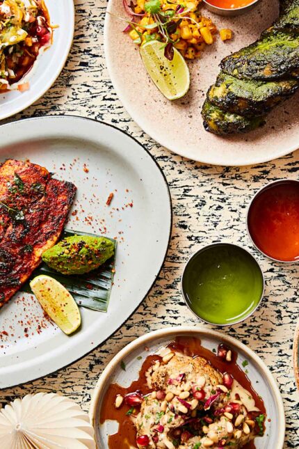 Restaurant Mayfair Festive Christmas Menus December Shopping Trip Indian