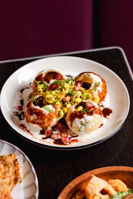 Indian restaurant in Mayfair Carnaby Street Soho, a culinary journey through Bombay  brings together dishes street food & kitchens favorites.