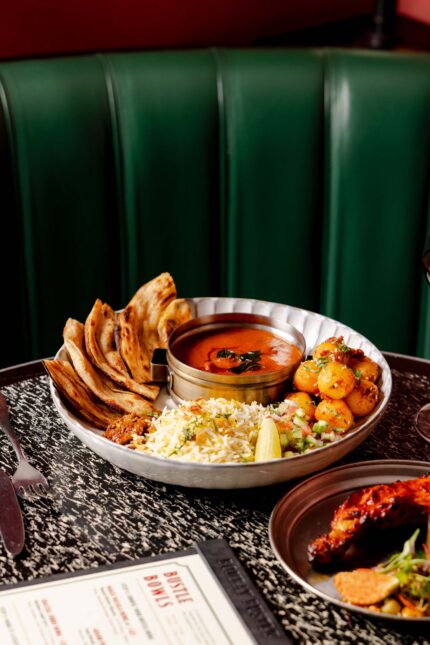 Best Indian restaurant in Mayfair, close to The Palladium Theatre Oxford Circus Tube Carnaby Street, Bombay Poke Bowls Regents Street